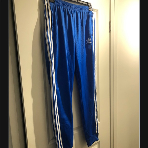 Adidas Boys XL Track Pants - Blue - Picture 4 of 4
